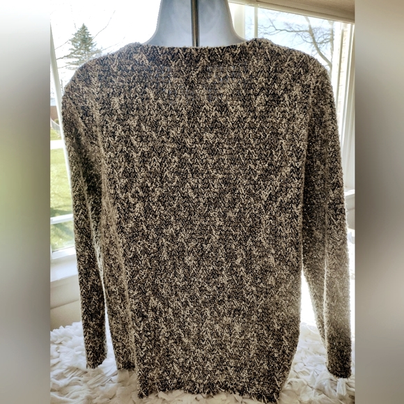 A N.A. XL FULL ZIP BLACK AND WHITE JACKET - Picture 4 of 6